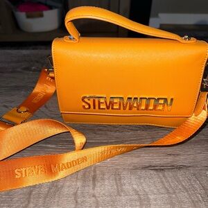 Orange Steve Madden purse